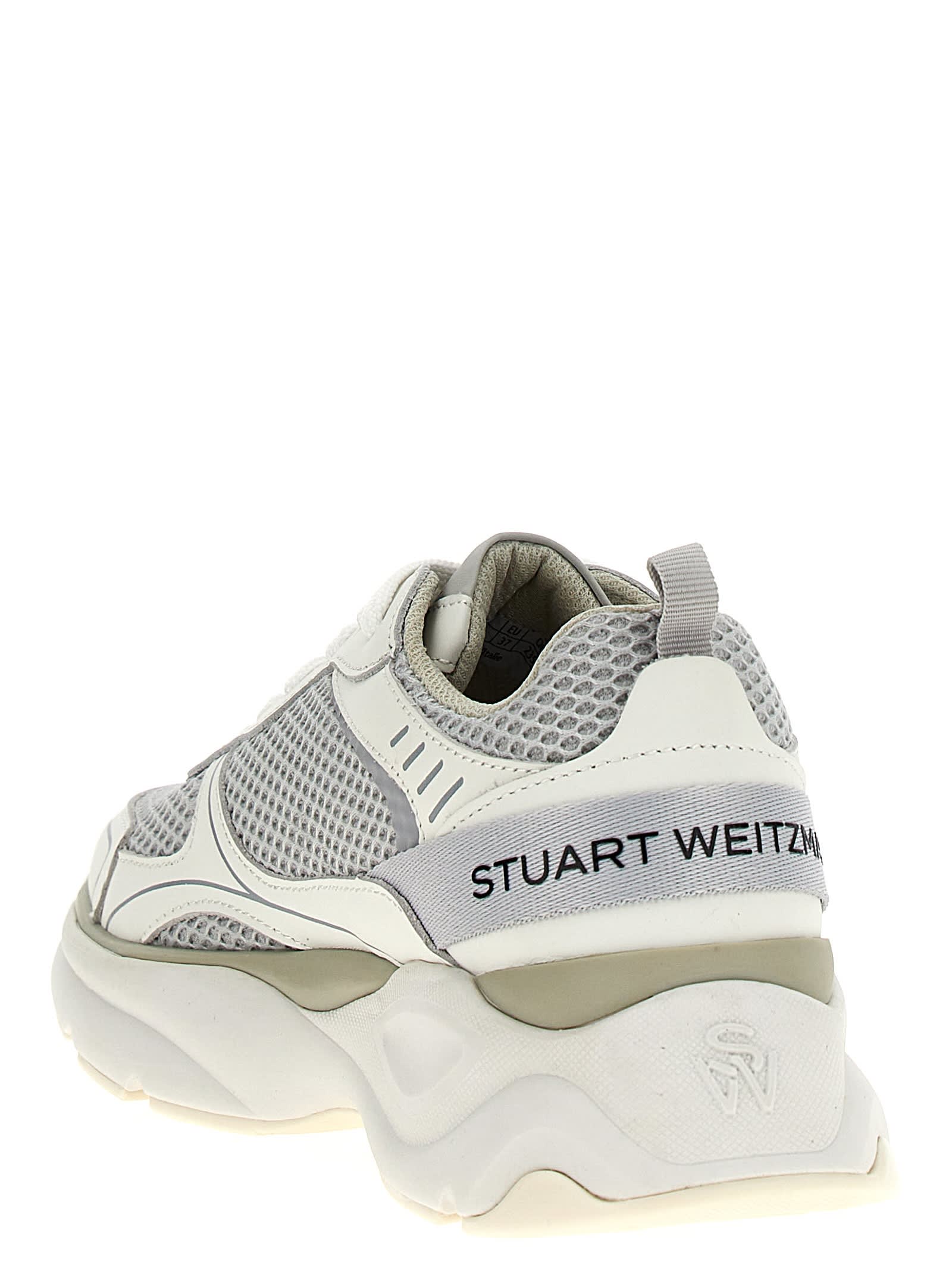 Shop Stuart Weitzman Sw Sneakers In Multicolor