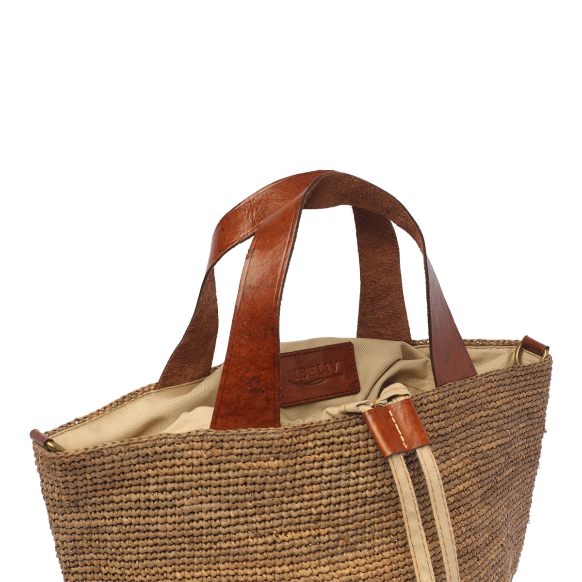 Shop Ibeliv Mirozy Handbag In Brown