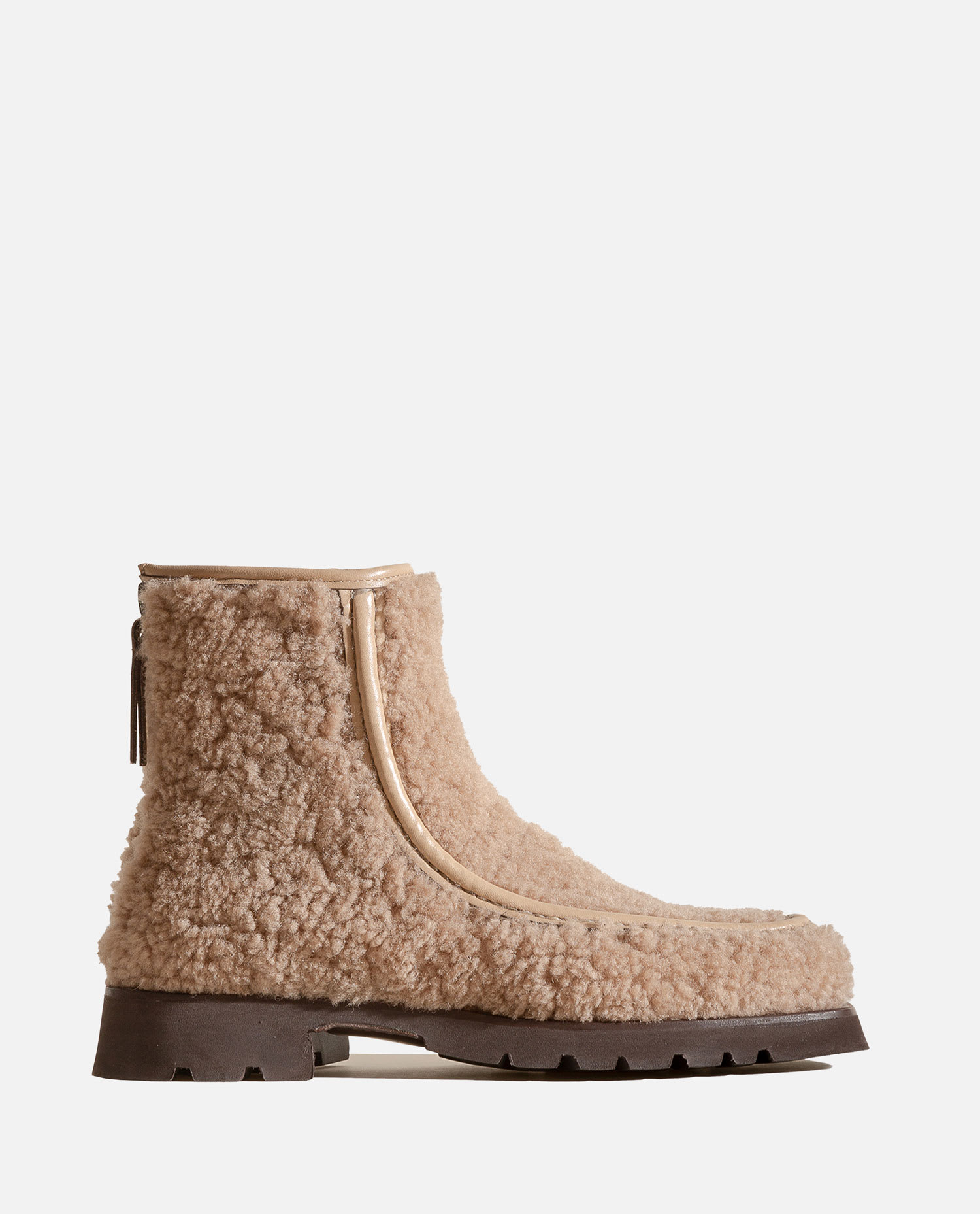 Hereu Shearling Armenta Boots In Neutral