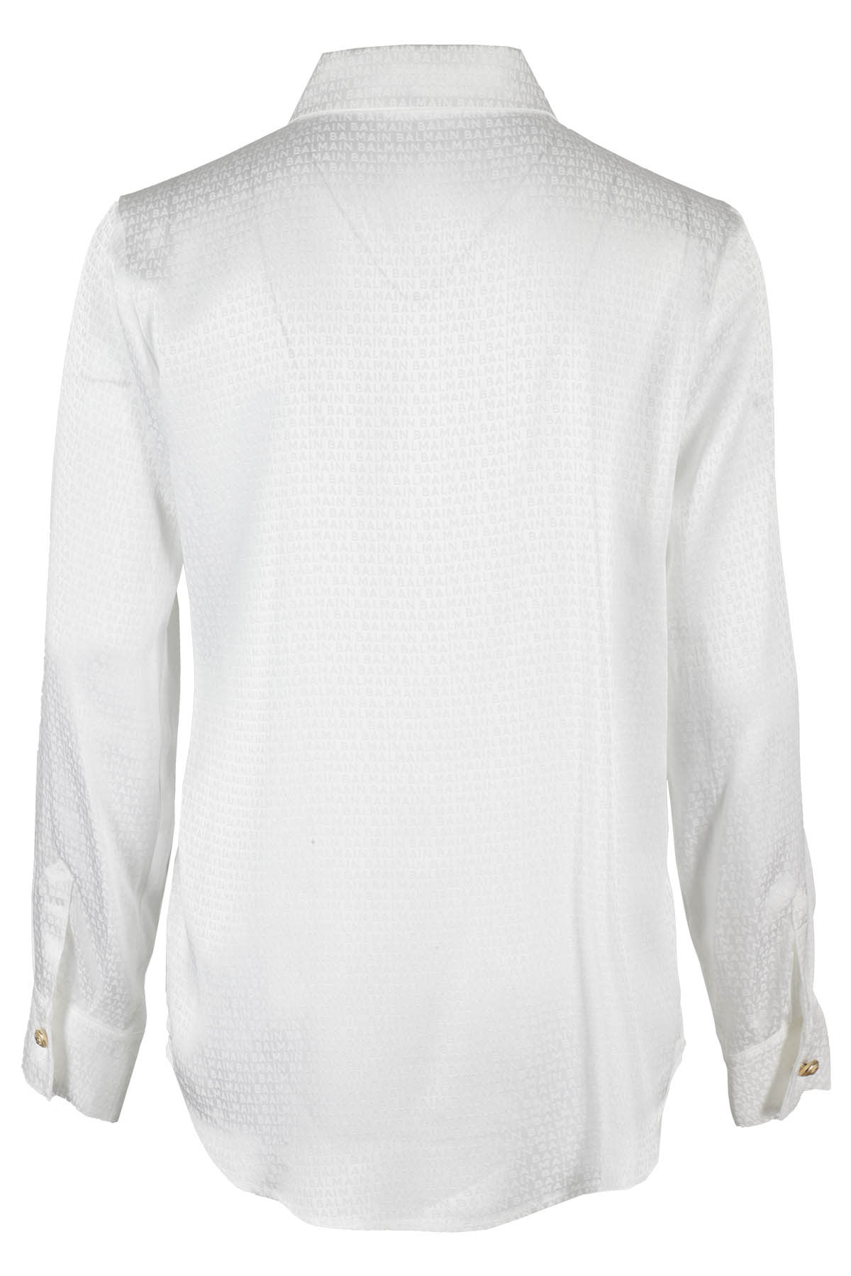 Shop Balmain Camicia In White