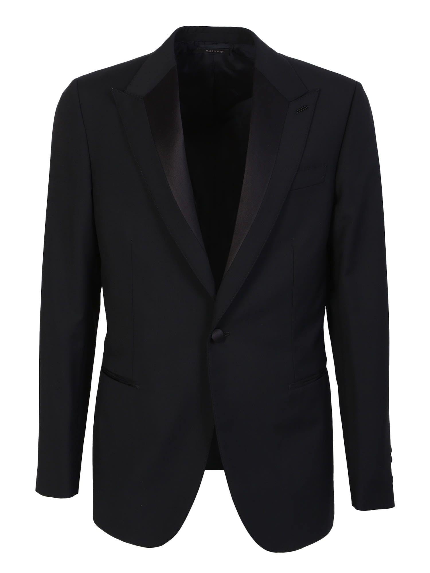 Shop Brioni Perseo Black Dinner Suit