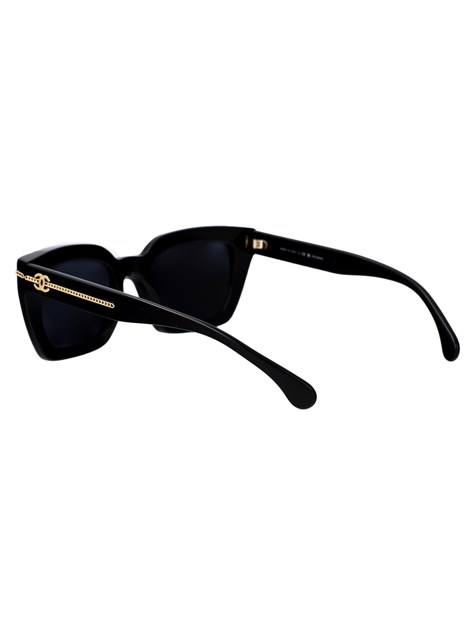 Pre-owned Chanel 0ch5509 Sunglasses In C622t8 Black