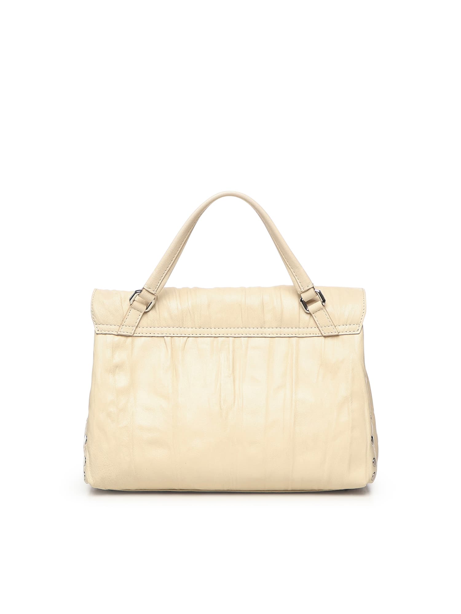 Zanellato Pleated Postina Bag S In Black