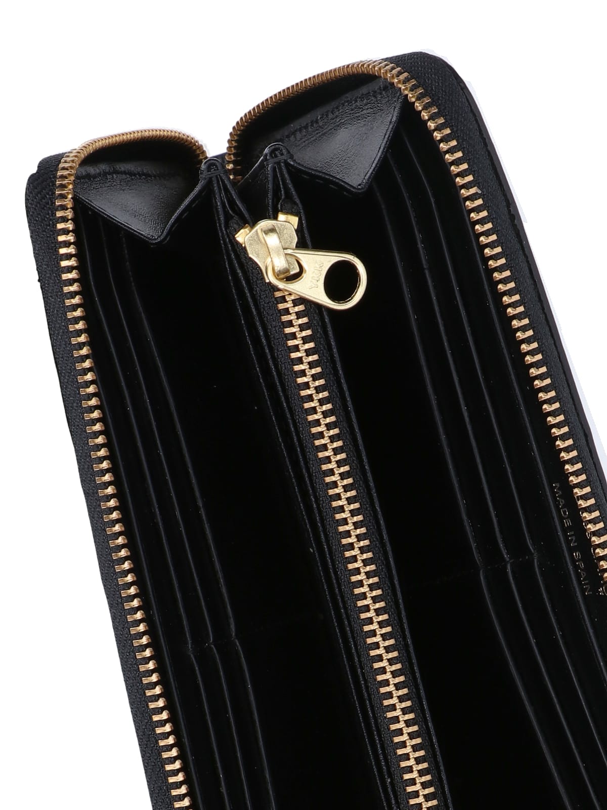 Shop Comme Des Garçons Classic Zip Wallet In Black