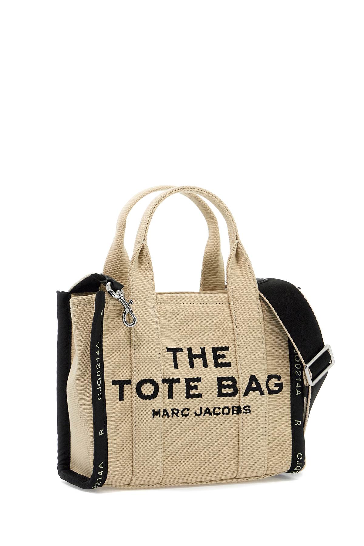 Shop Marc Jacobs The Jacquard Small Tote Bag In Warm Sand (beige)