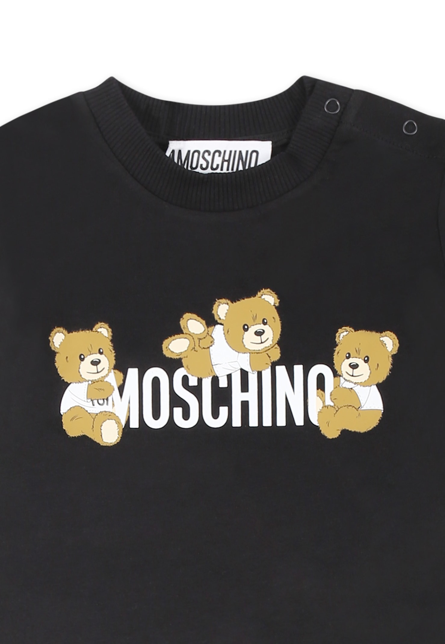 Moschino Multicolor Set For Baby Boy With Three Teddy Bears In Multicolor
