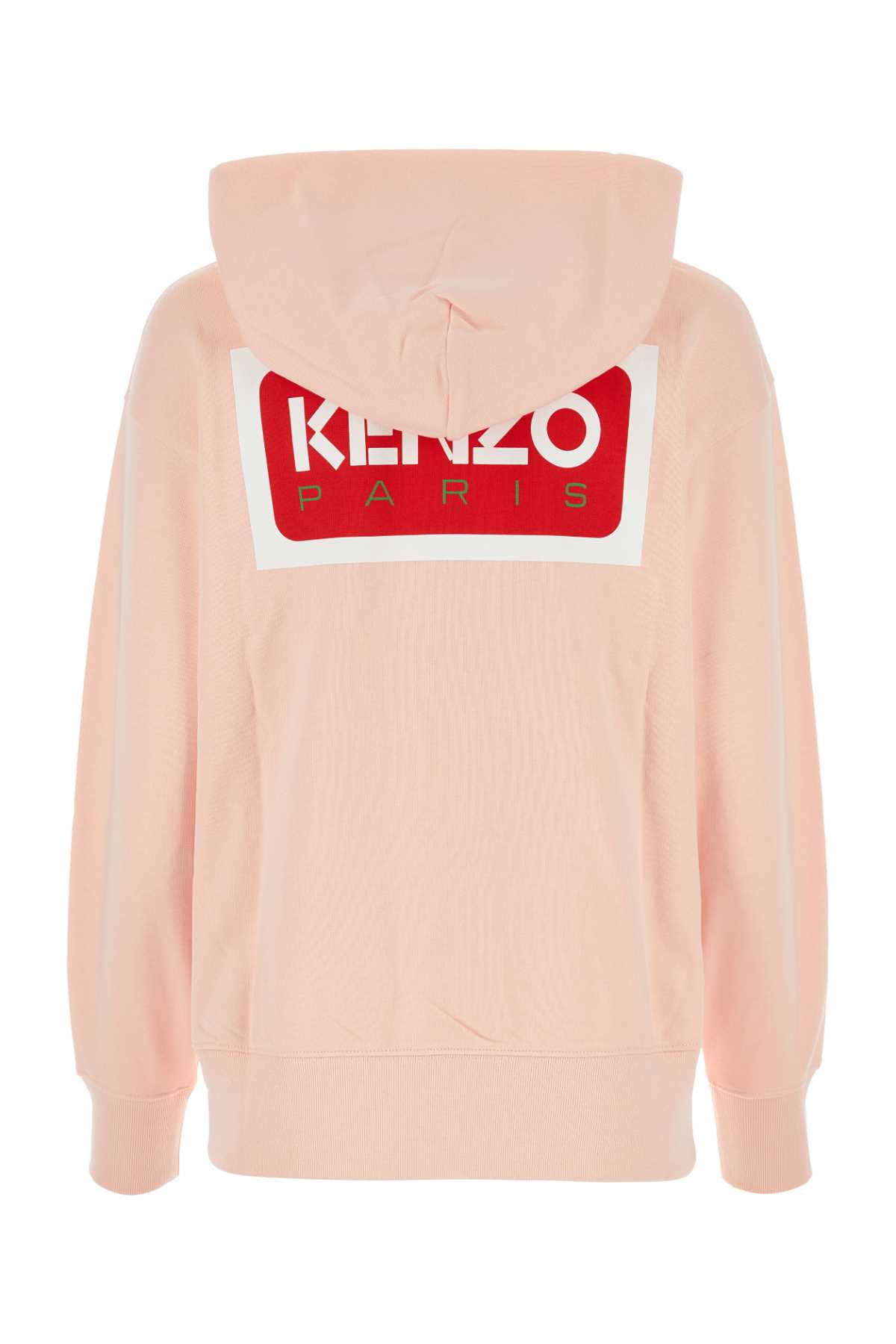 Kenzo Pastel Pink Cotton Sweatshirt In Fadedpink
