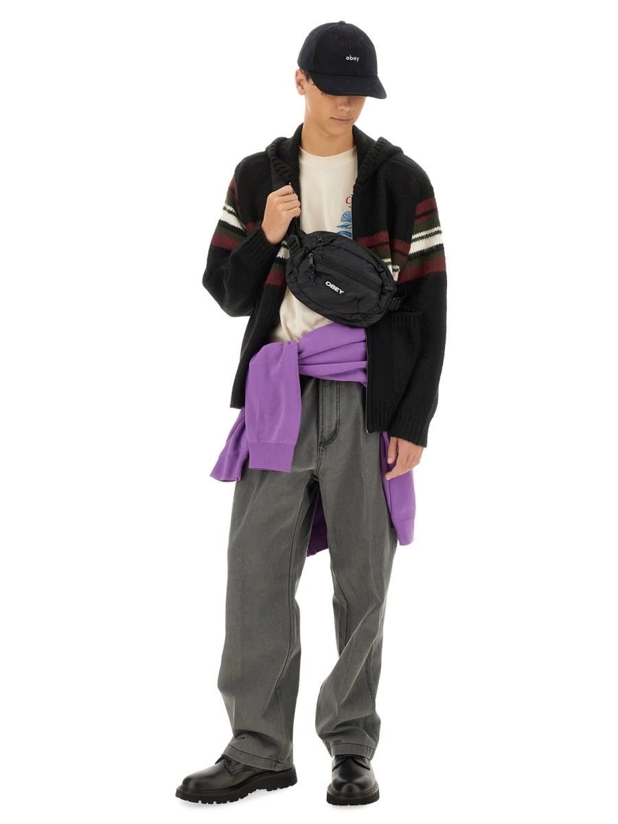 Obey Big Time Carpenter Pants In Black