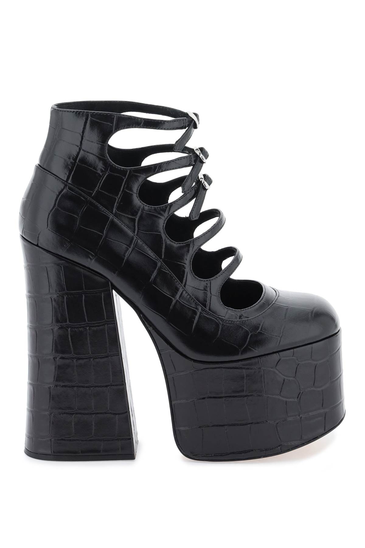The Croc Embossed Kiki Ankle Boots