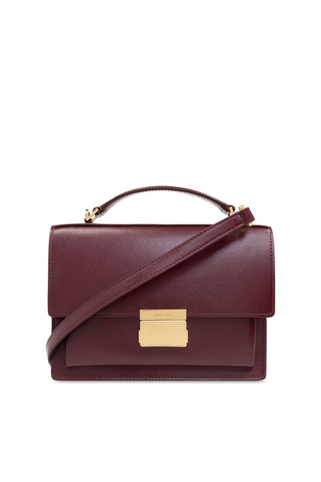 Shop Golden Goose Venezia Tote Bag In Bordeaux