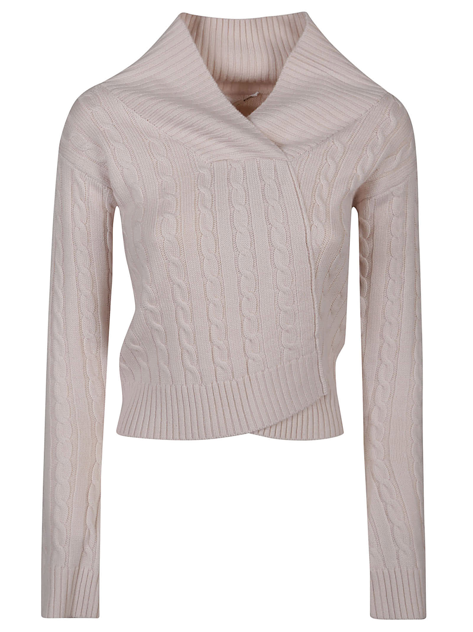 VICTORIA BECKHAM WRAP DETAIL SWEATER 