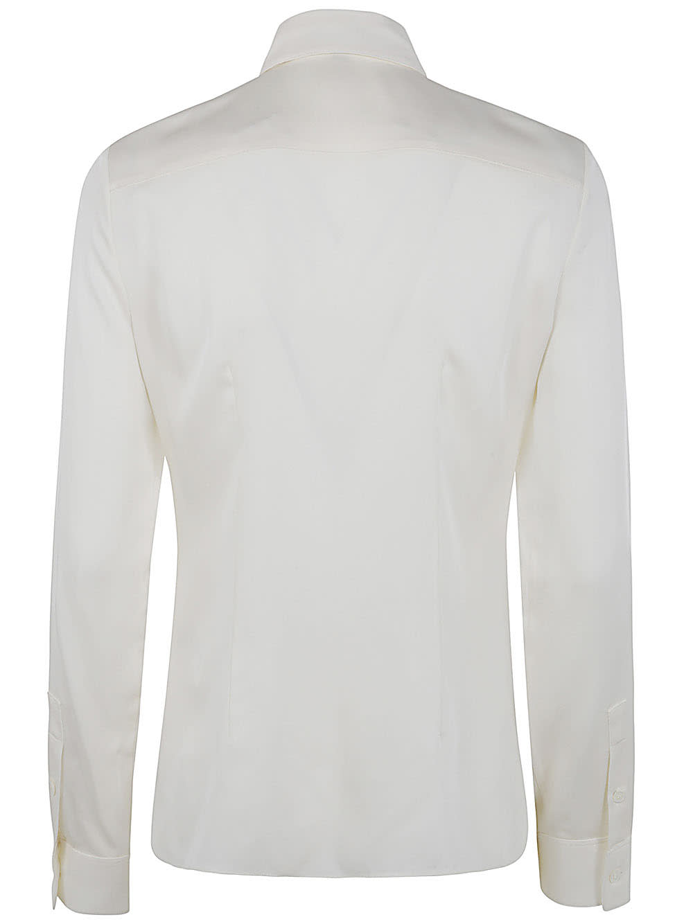 Shop Theory Classic Fitted Shirt In Ivory