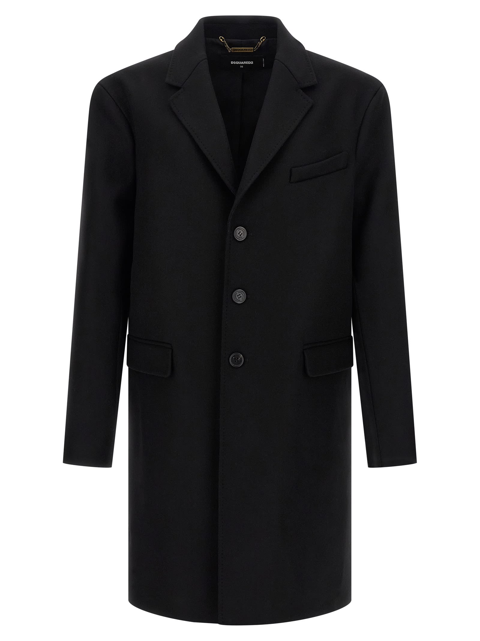 Dsquared2 Wool Coat