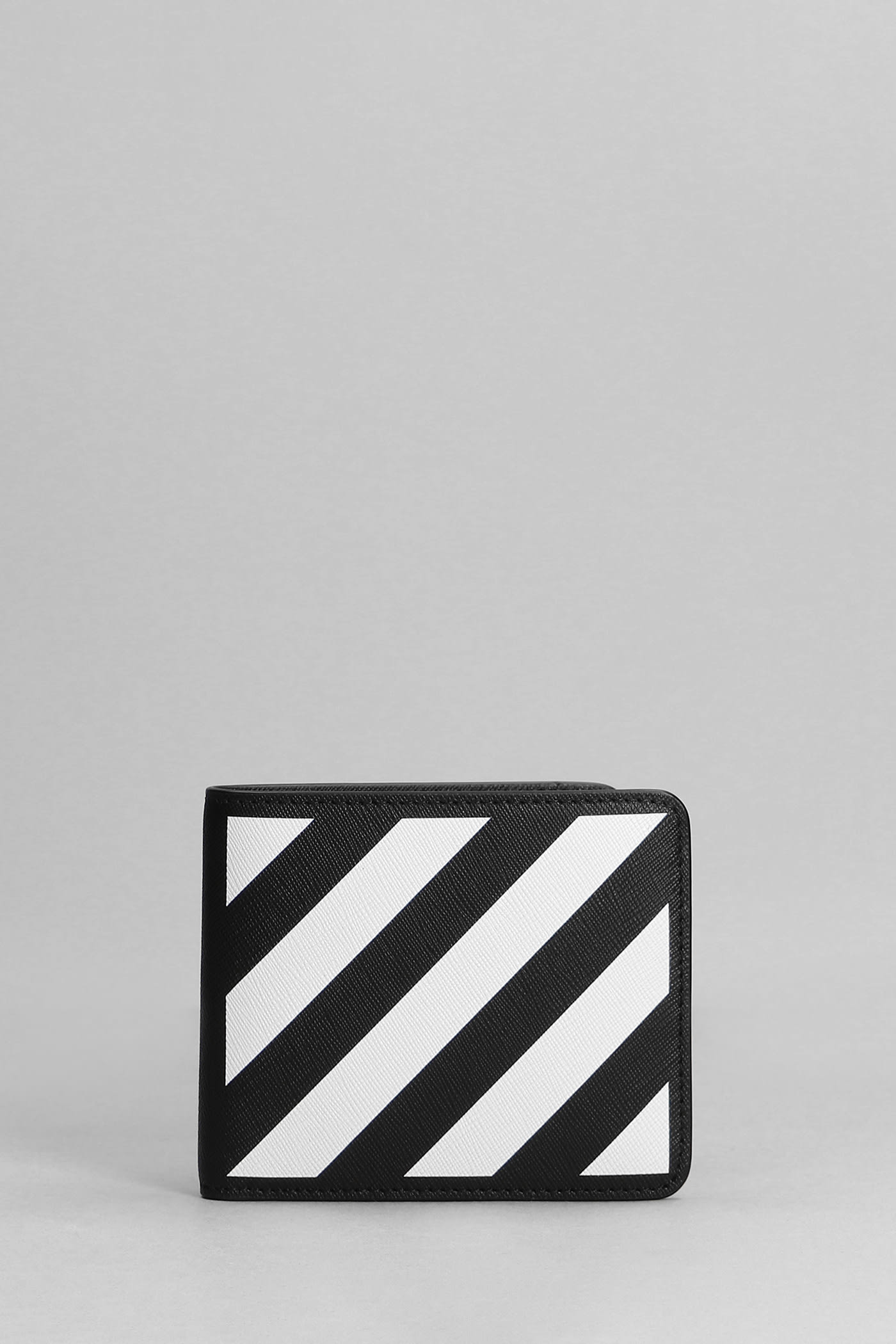 Leather wallet Off-White Black in Leather - 26595146
