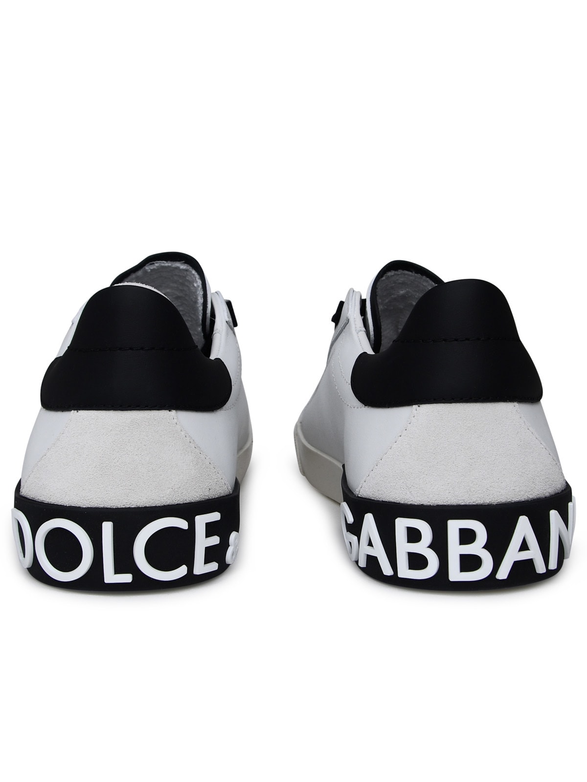 Shop Dolce & Gabbana Sneakers Vintage Portofino In White