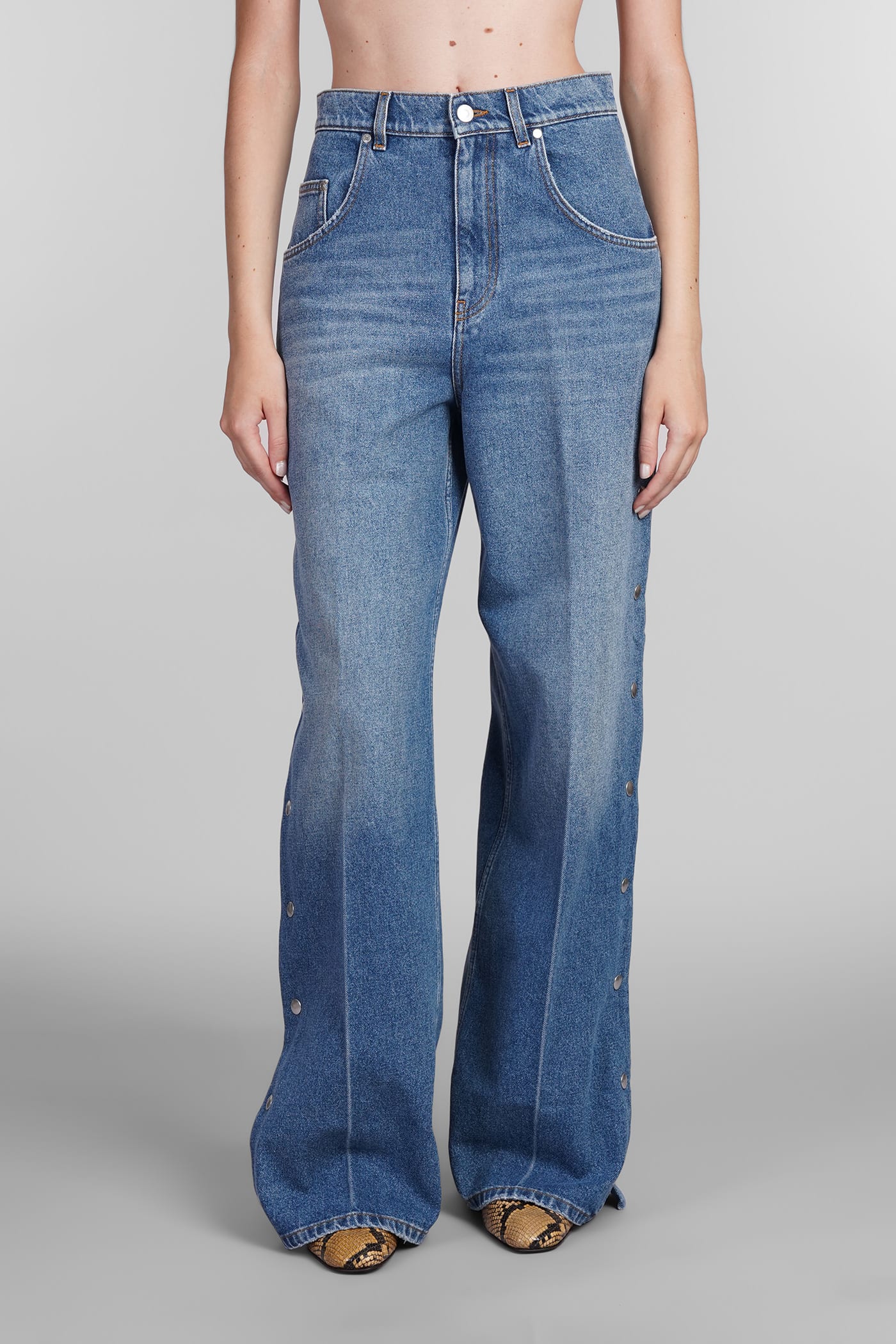 Shop Stella Mccartney Jeans In Blue Denim