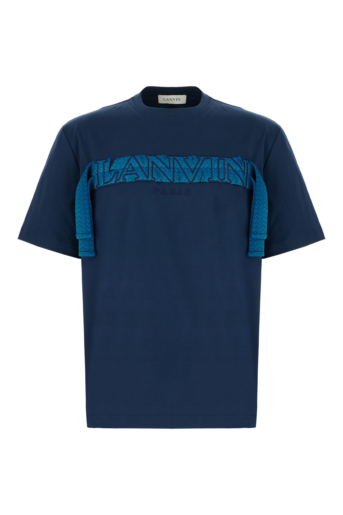 Blue Cotton T-shirt