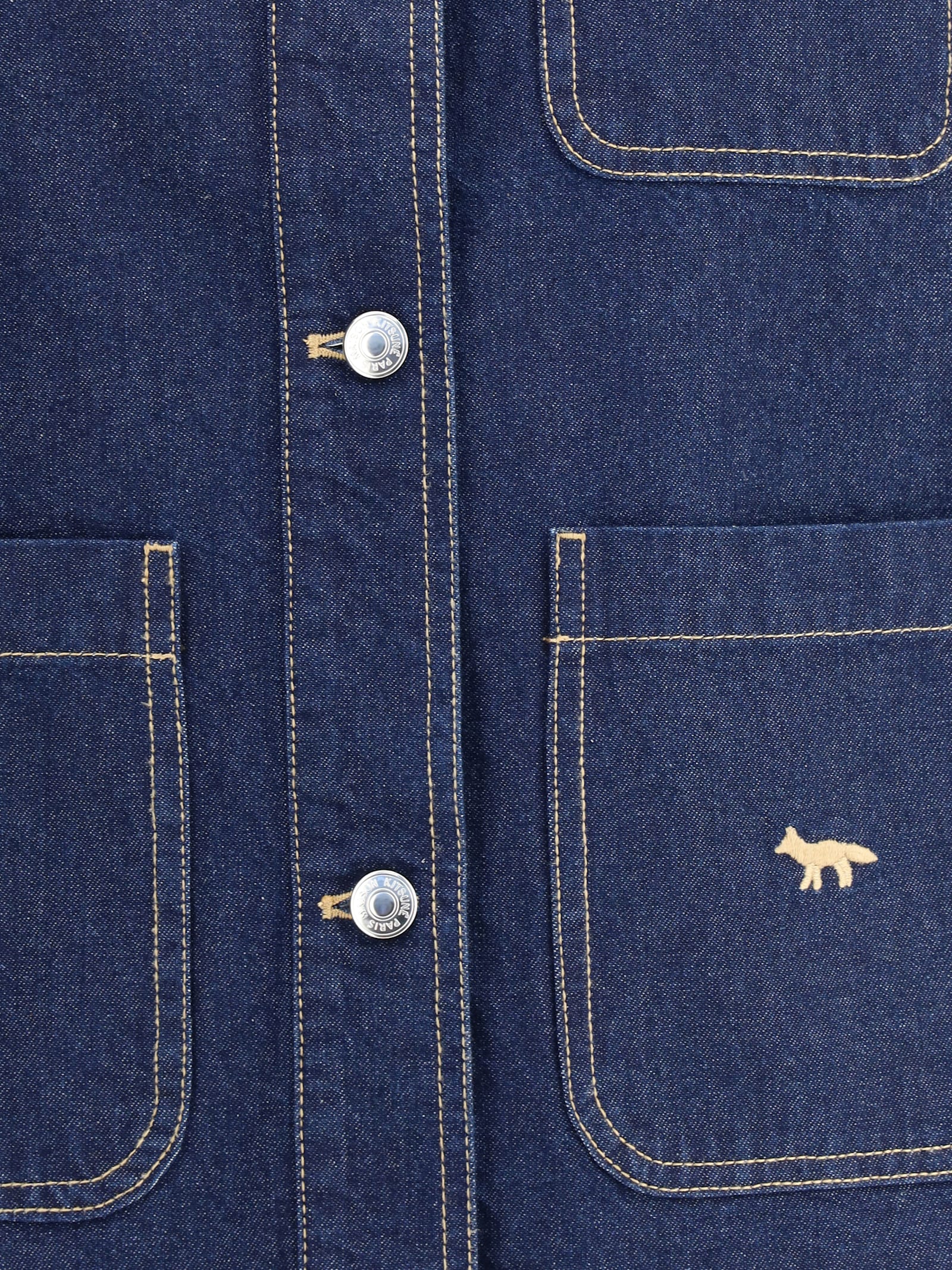 Maison Kitsuné Workwear Denim Jacket