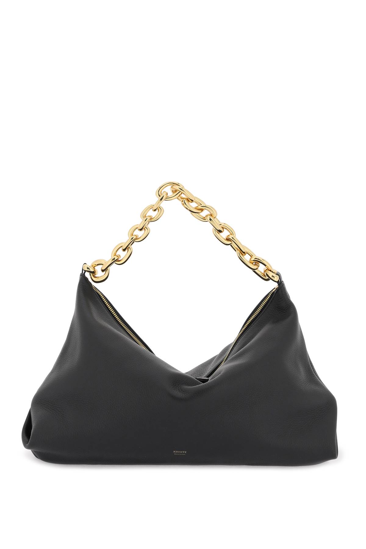 Khaite Clara Black Leather Bag