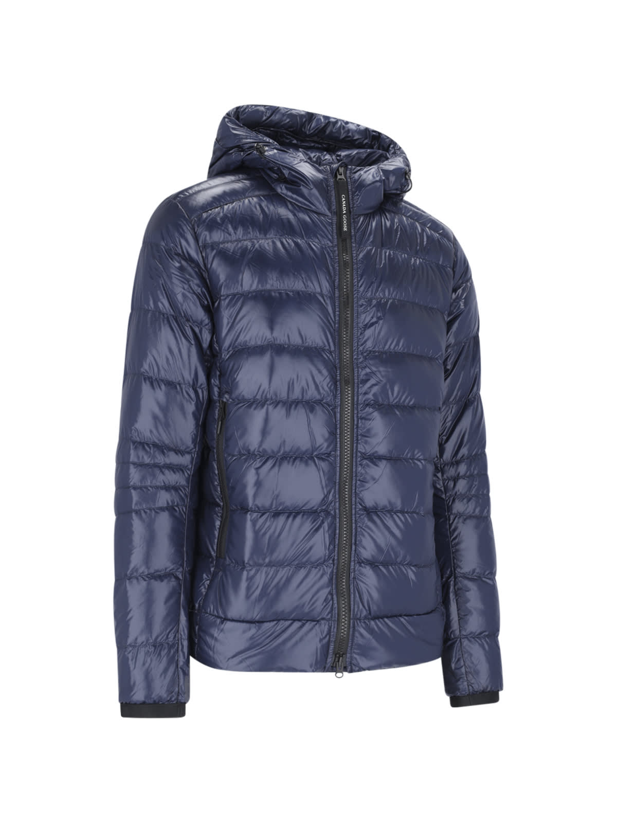 Shop Canada Goose Crofton Hooded Jacket In Blue