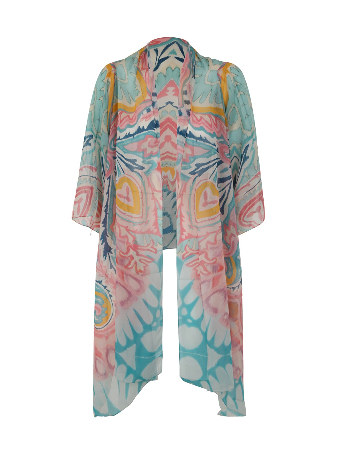 Etro Butterfly Printing Georgette Cardigan