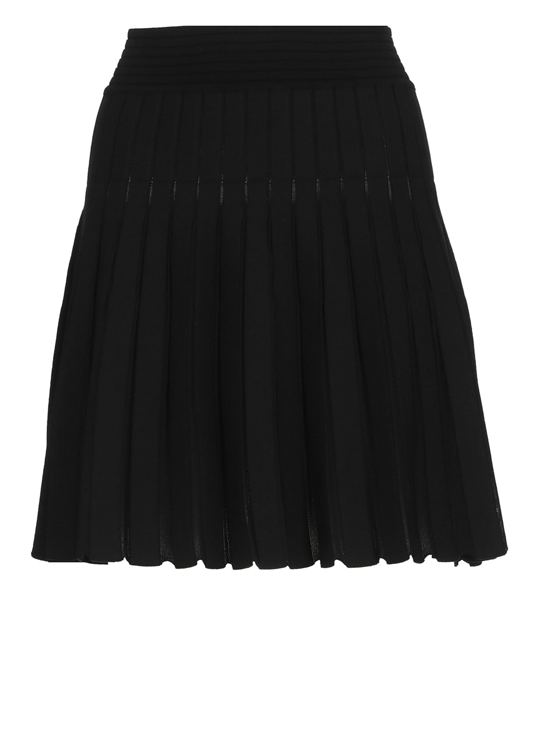 Balmain Knit Pleated Skirt