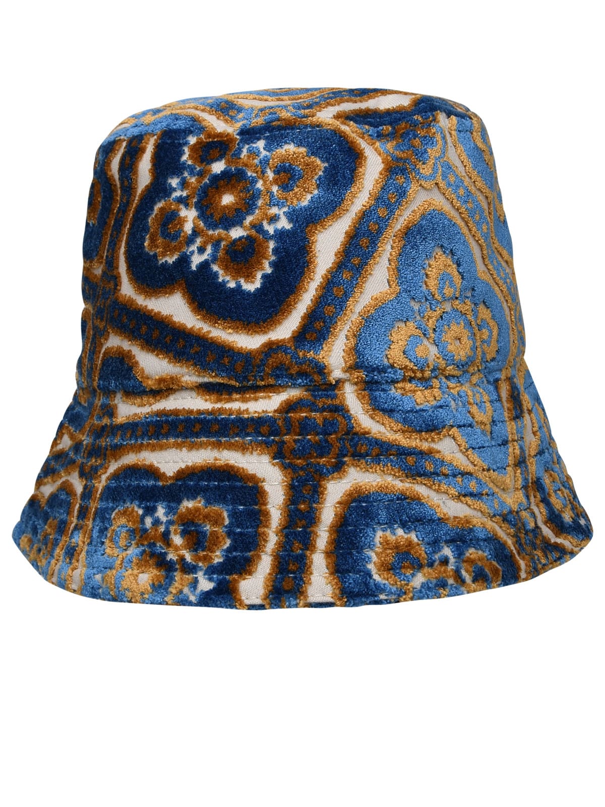 Shop Etro Multicolor Cotton Blend Hat