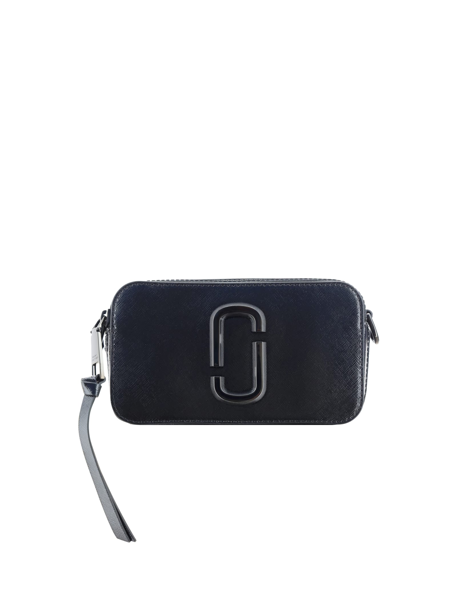 Marc Jacobs The Snapshot Dtm Shoulder Bag In Black