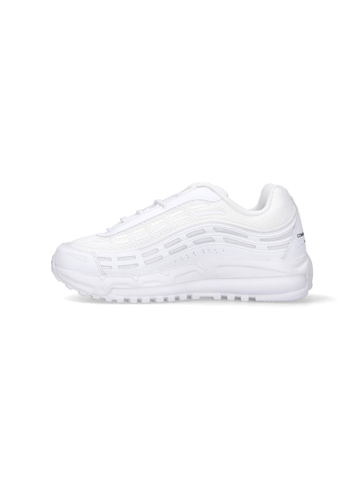 Shop Comme Des Garçons Homme Deux X Nike Sneakers Air Max Tl2.5 In White