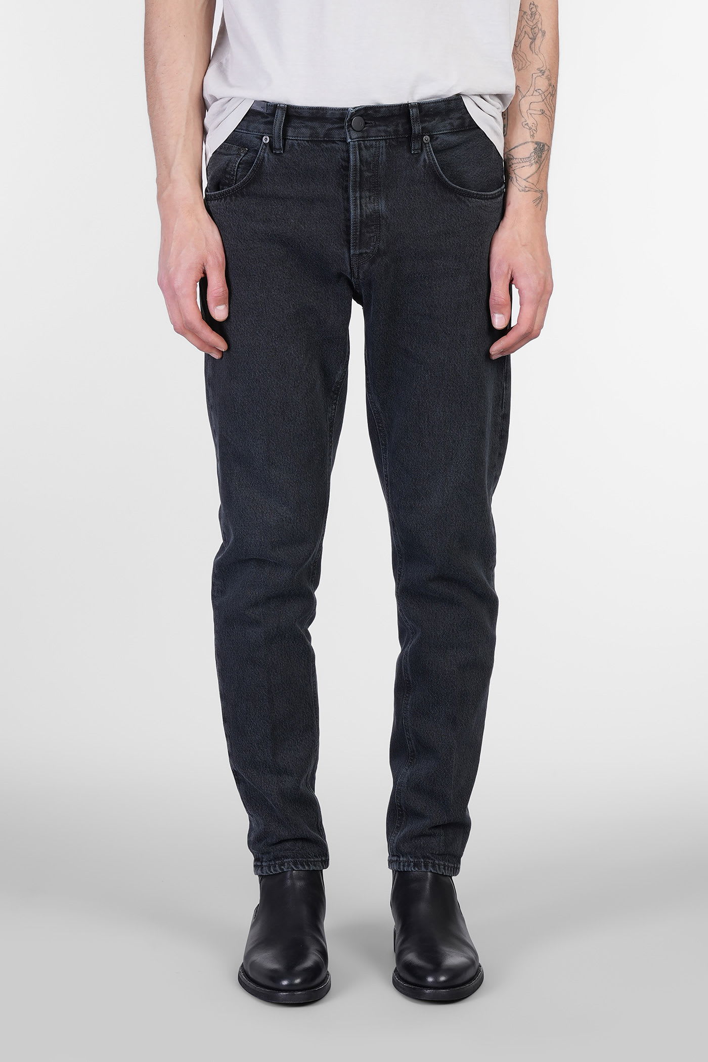 Tx3810 Jeans In Black Denim