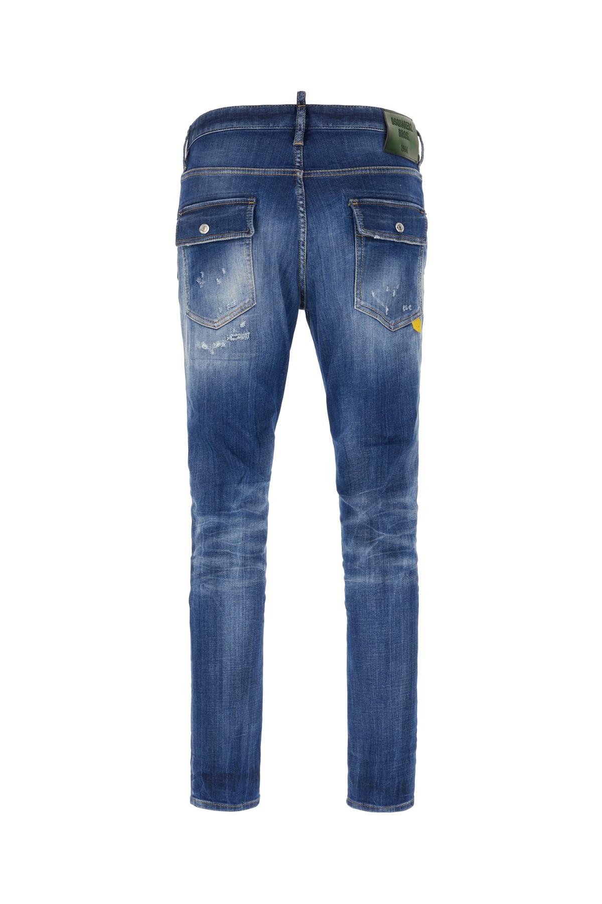 Shop Dsquared2 Stretch Denim Cool Guy Jeans In Navy Blue