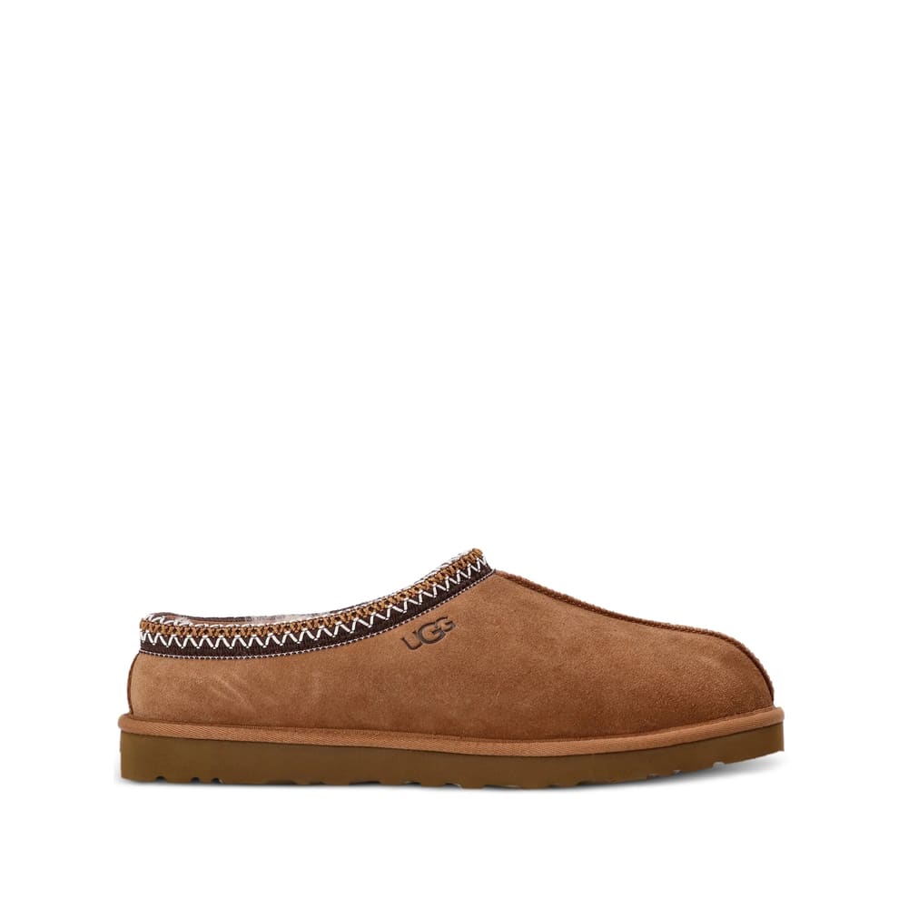 Ugg Soft Suede Slip-on Loafers With Zigzag Stitch Detail In Multi