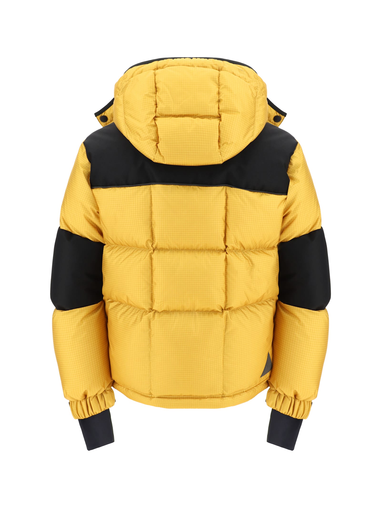 Shop Moncler Albiez Down Jacket In Yellow