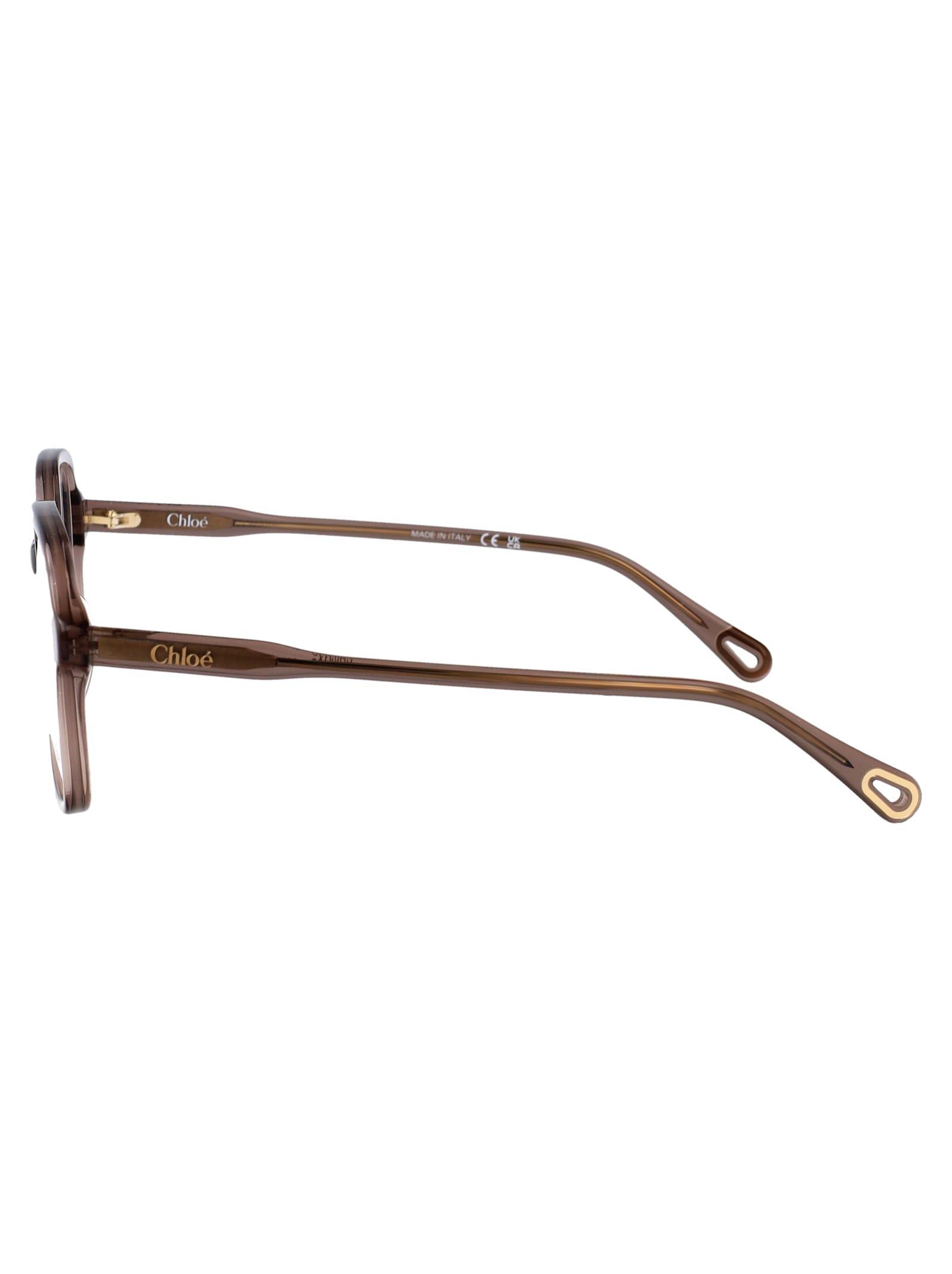 Chloé Ch0313o Glasses In Grey-grey-transparent