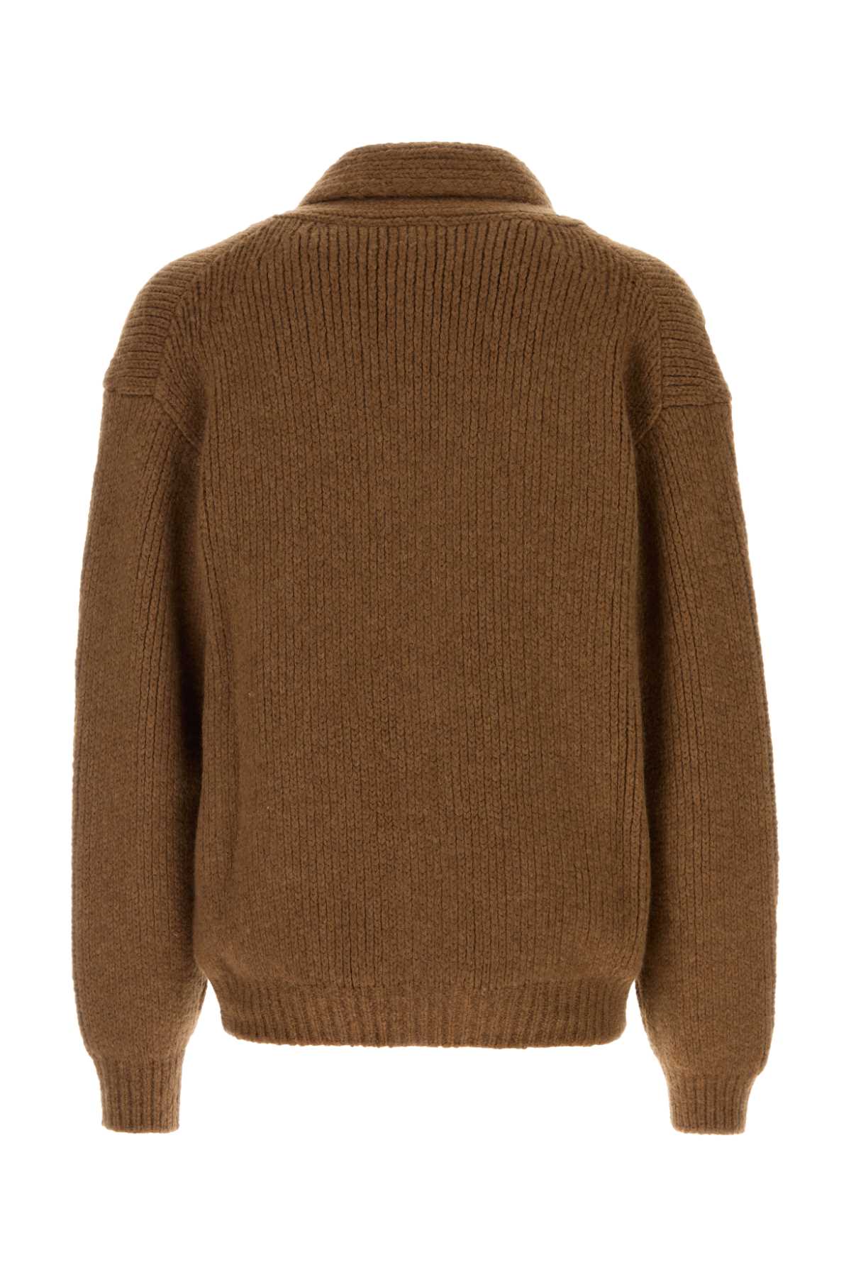 Tom Ford Shawl-collar Cardigan In Brown
