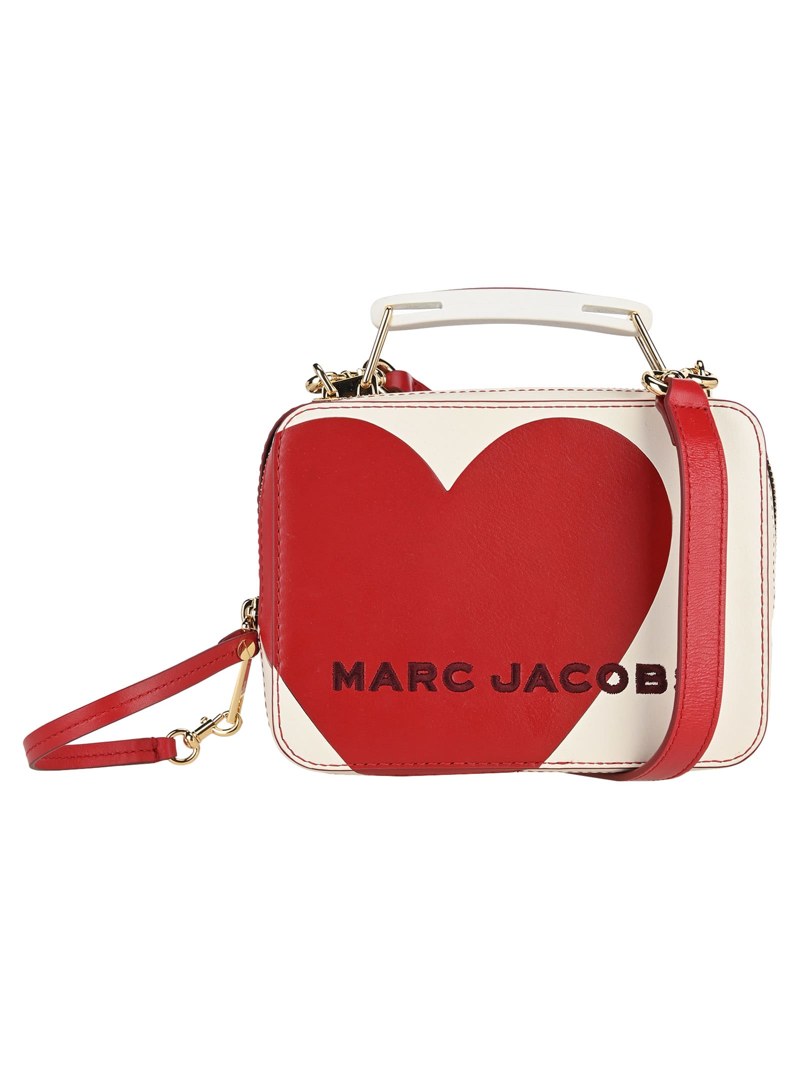 MARC JACOBS THE HEART MINI BOX BAG,11273577