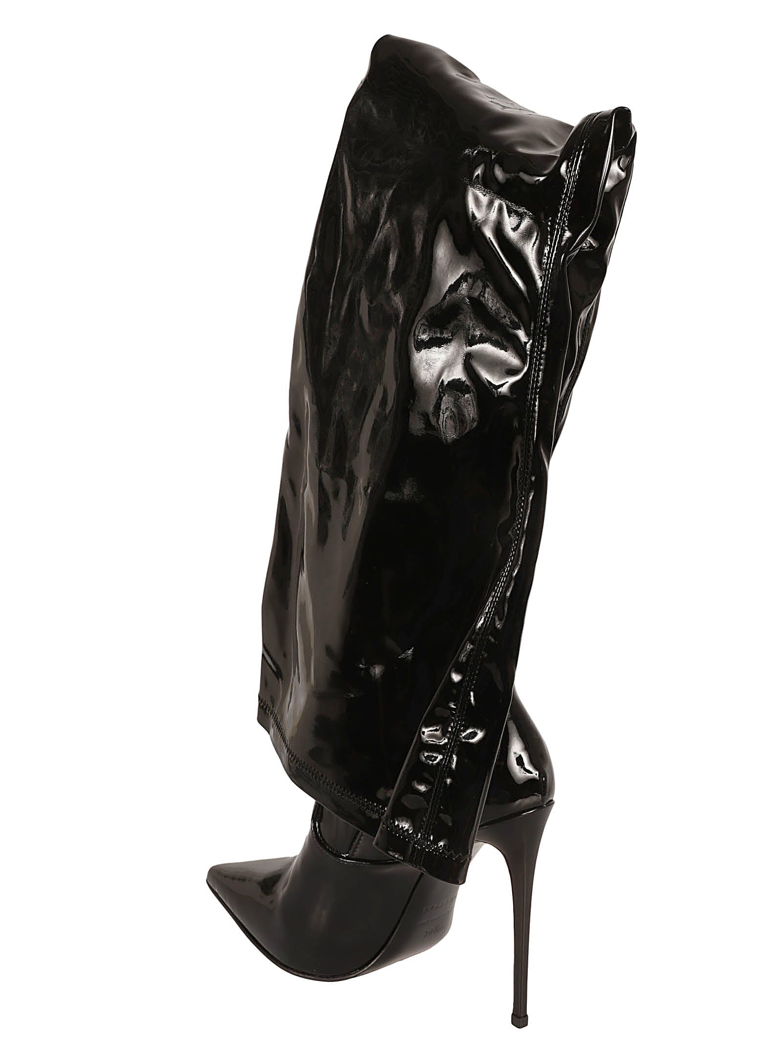 Shop Le Silla Eva Boots In Black