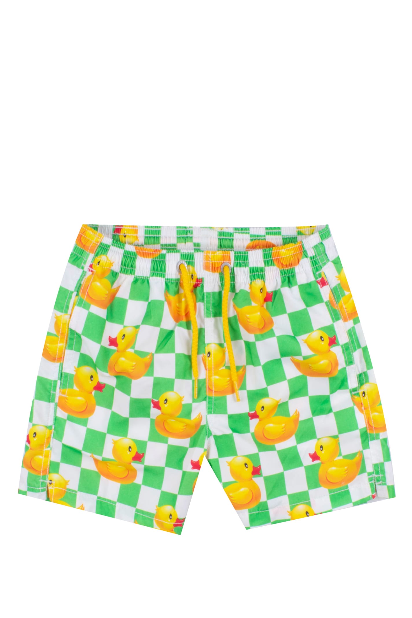 Shop Mc2 Saint Barth Nylon Swim Shorts In Multicolor