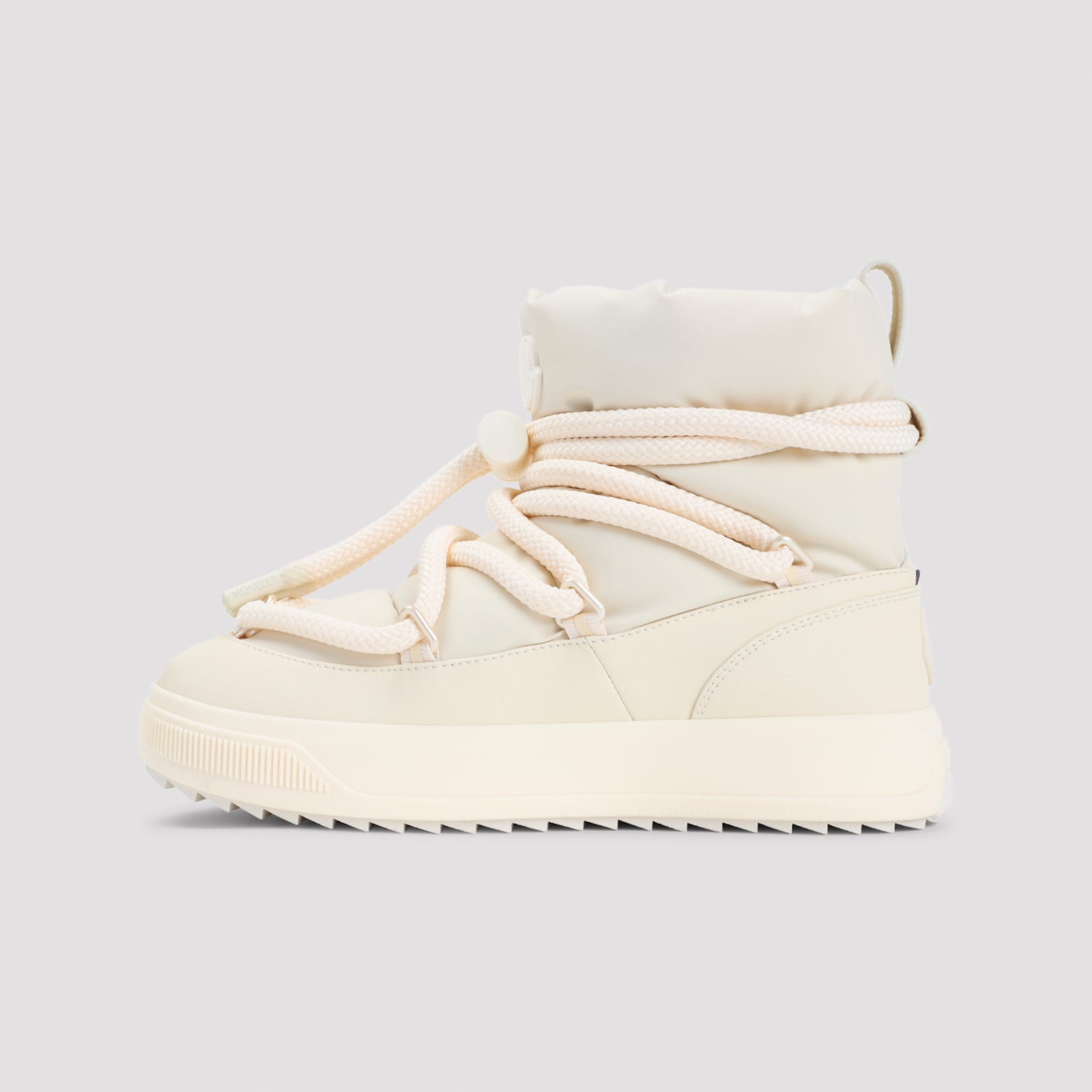 Moncler Altive Mid Snow Boots In Nude