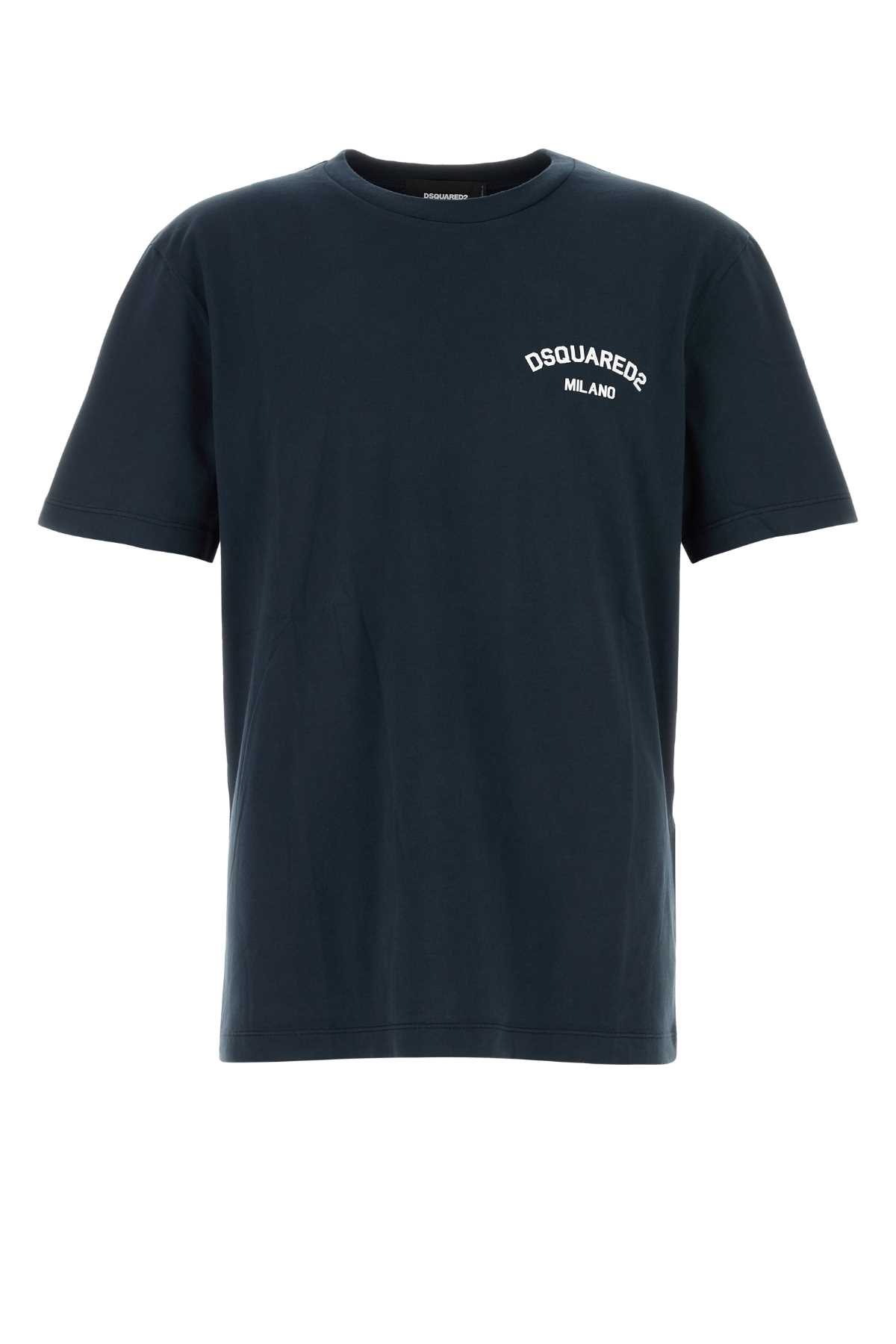 Dsquared2 Dsquared T Shirt With Logo In Blue