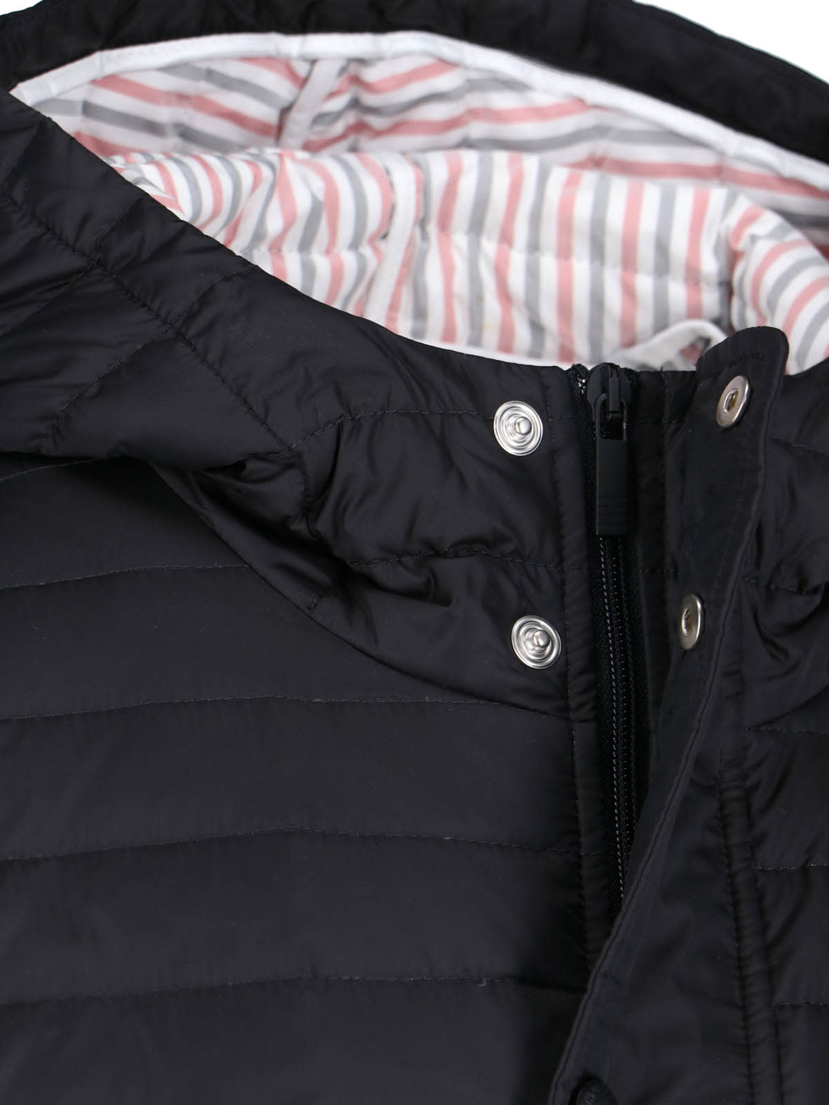 Thom Browne Relaxed Fit Hooded Jacket In Black