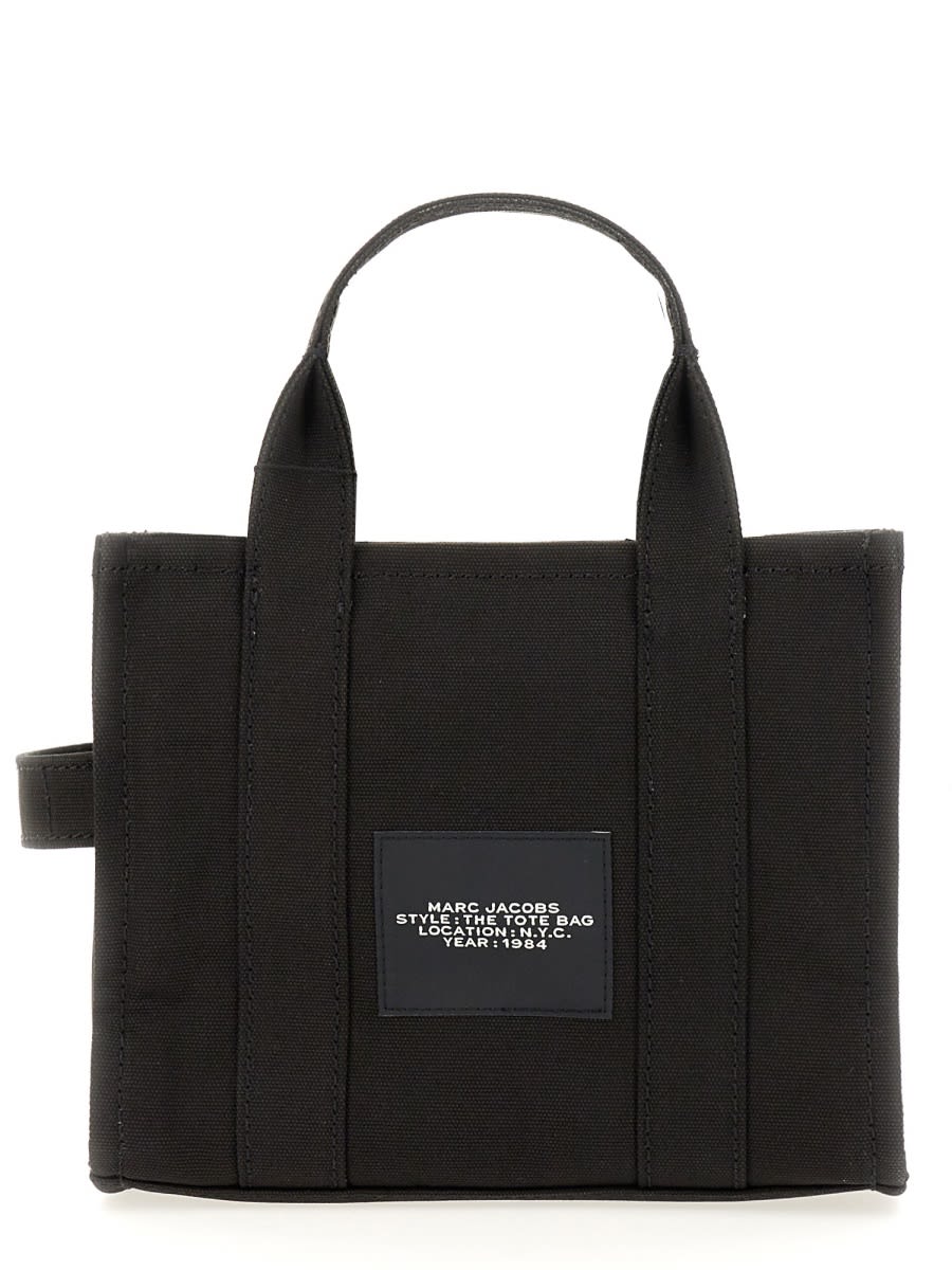 Shop Marc Jacobs The Tote Small Bag In Black