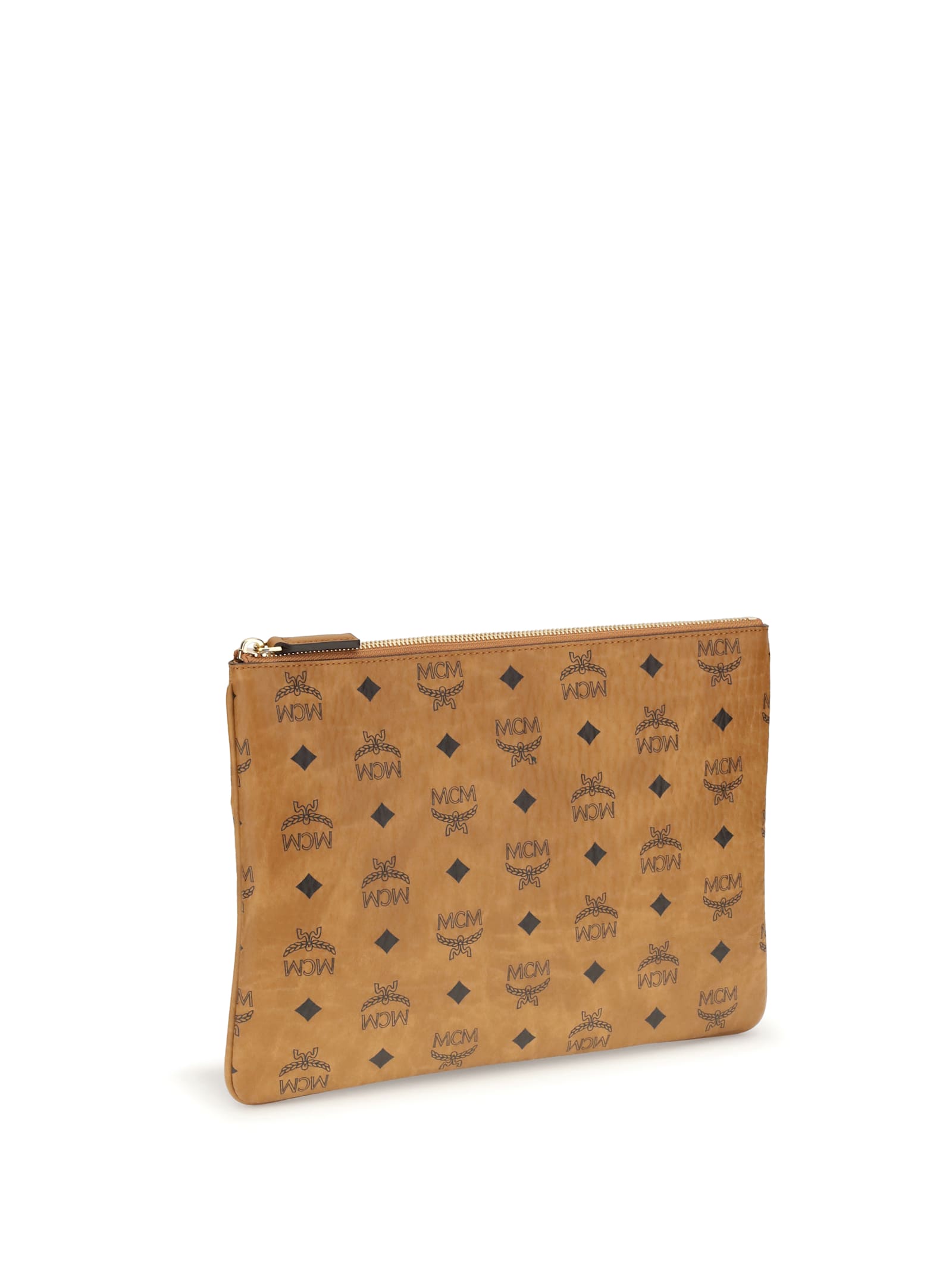 Mcm Pouch With Visetos Print