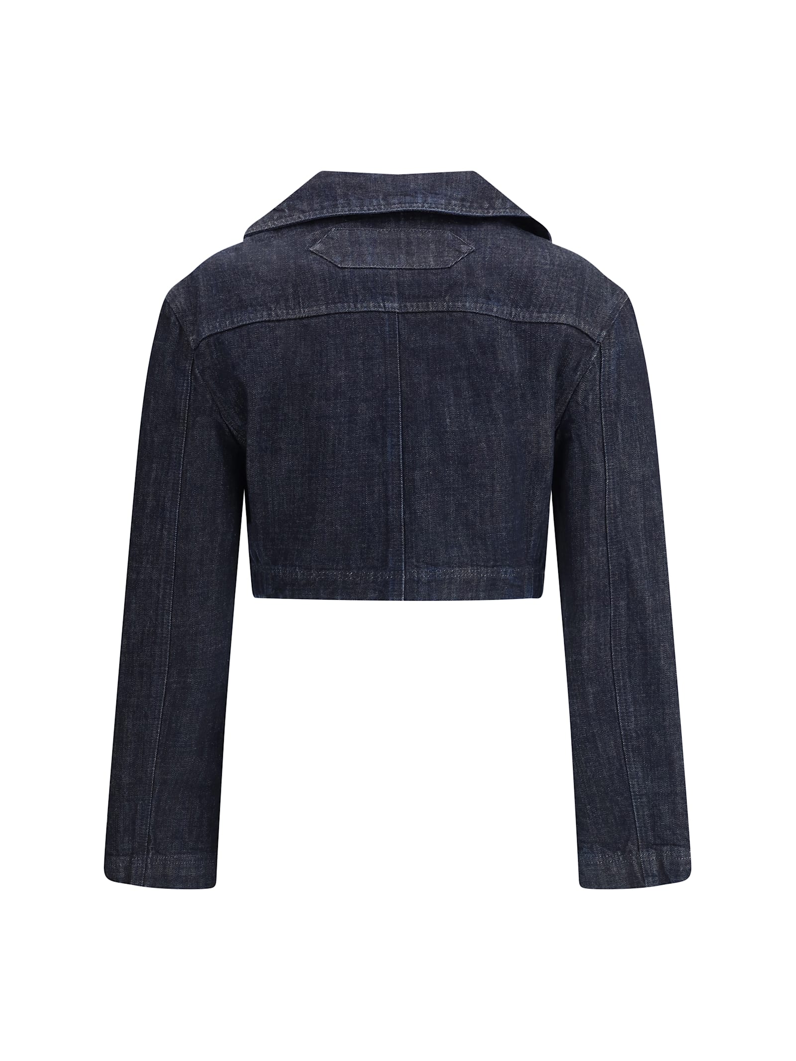 Shop Jacquemus La Veste De-nîmes Marino Denim Jacket