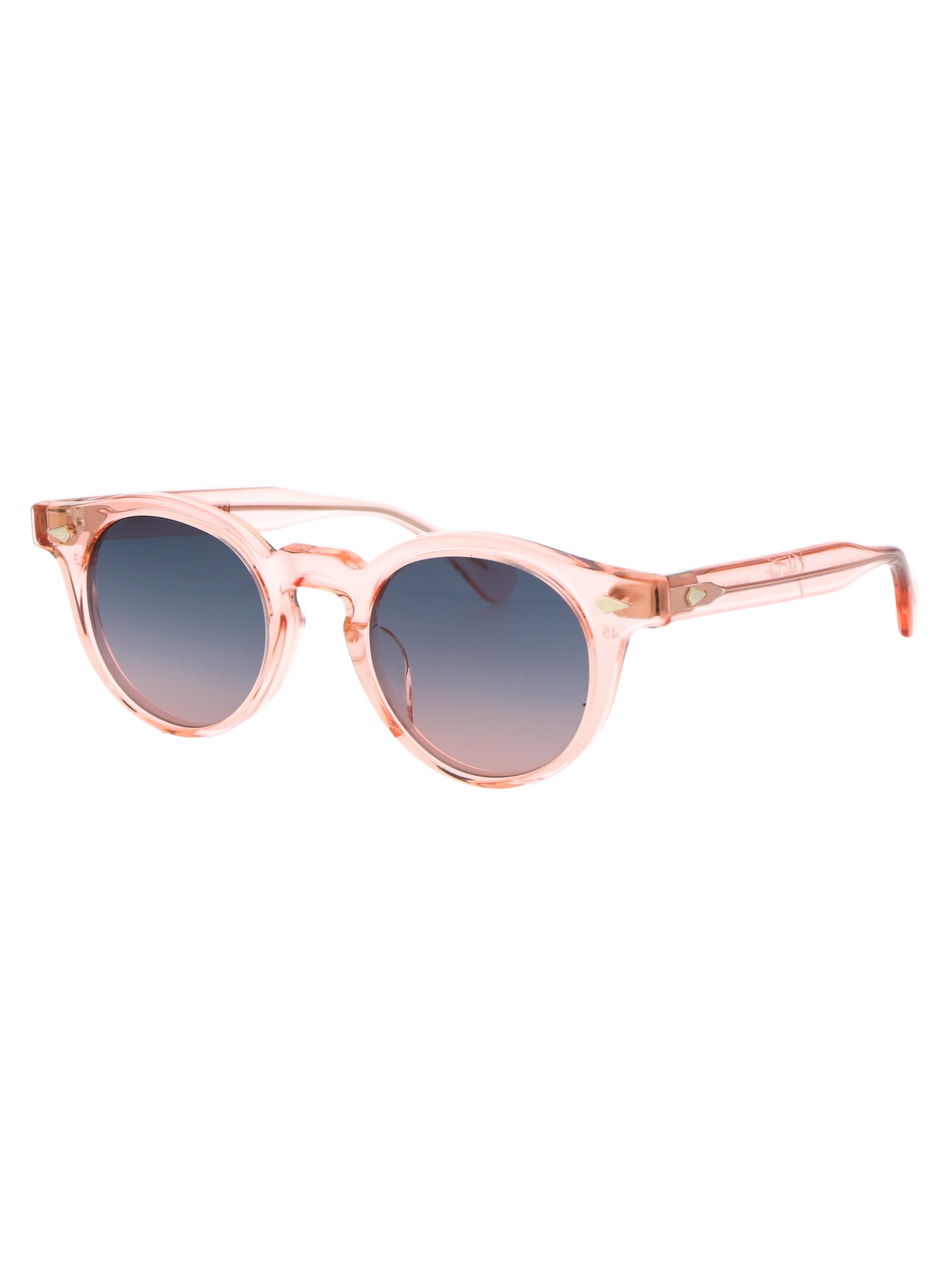 Shop Julius Tart Optical Harold Sunglasses In Flesh Pink|blue Fade