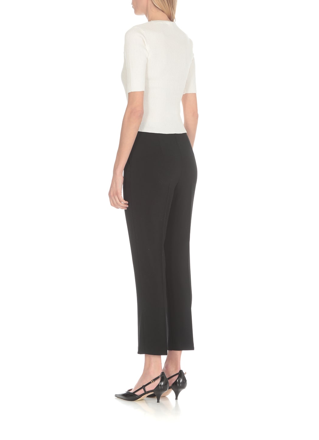 Shop Pinko Tritone T-shirt In White