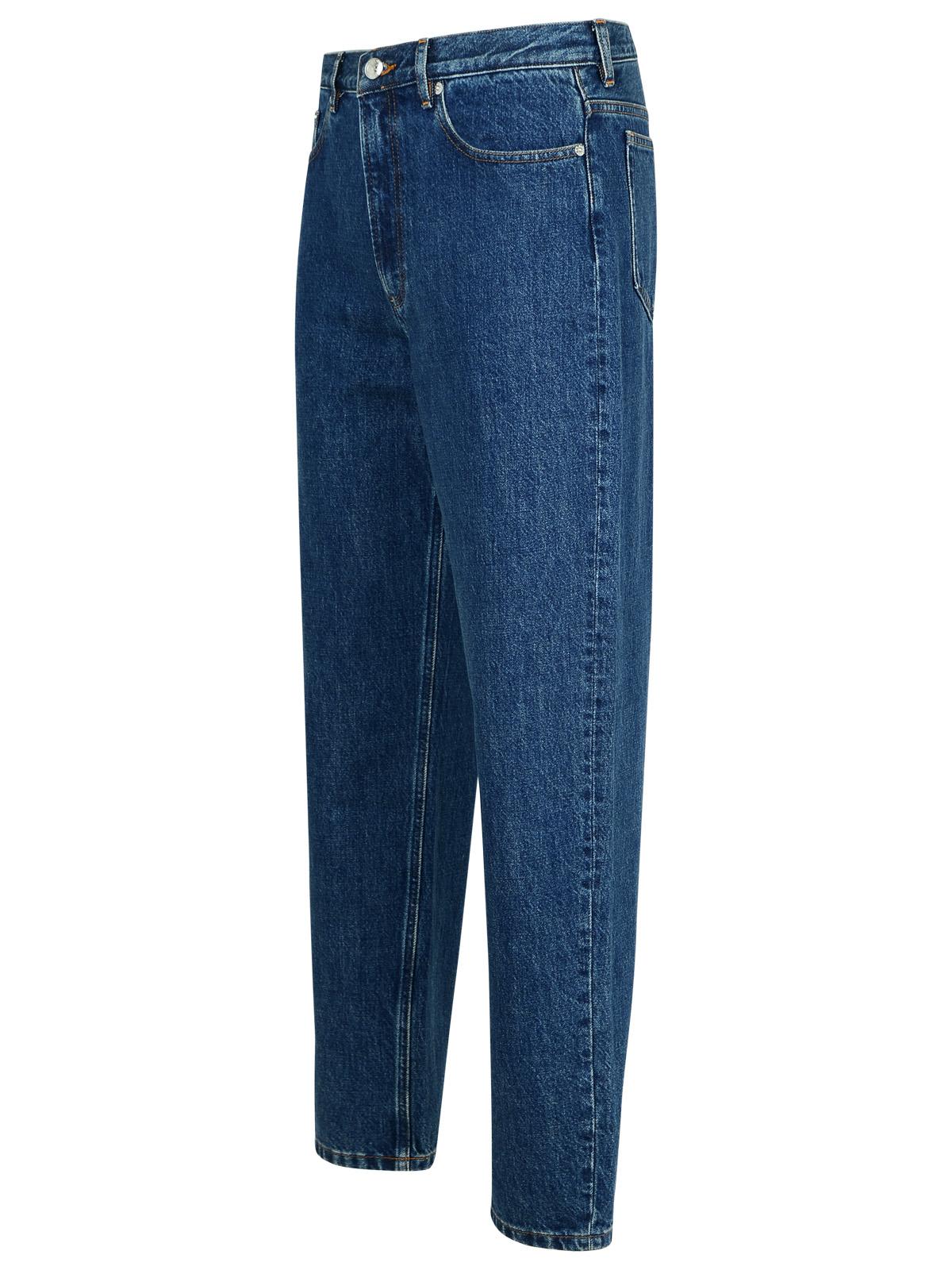 Apc A.p.c. Relaxed Jeans In Blue