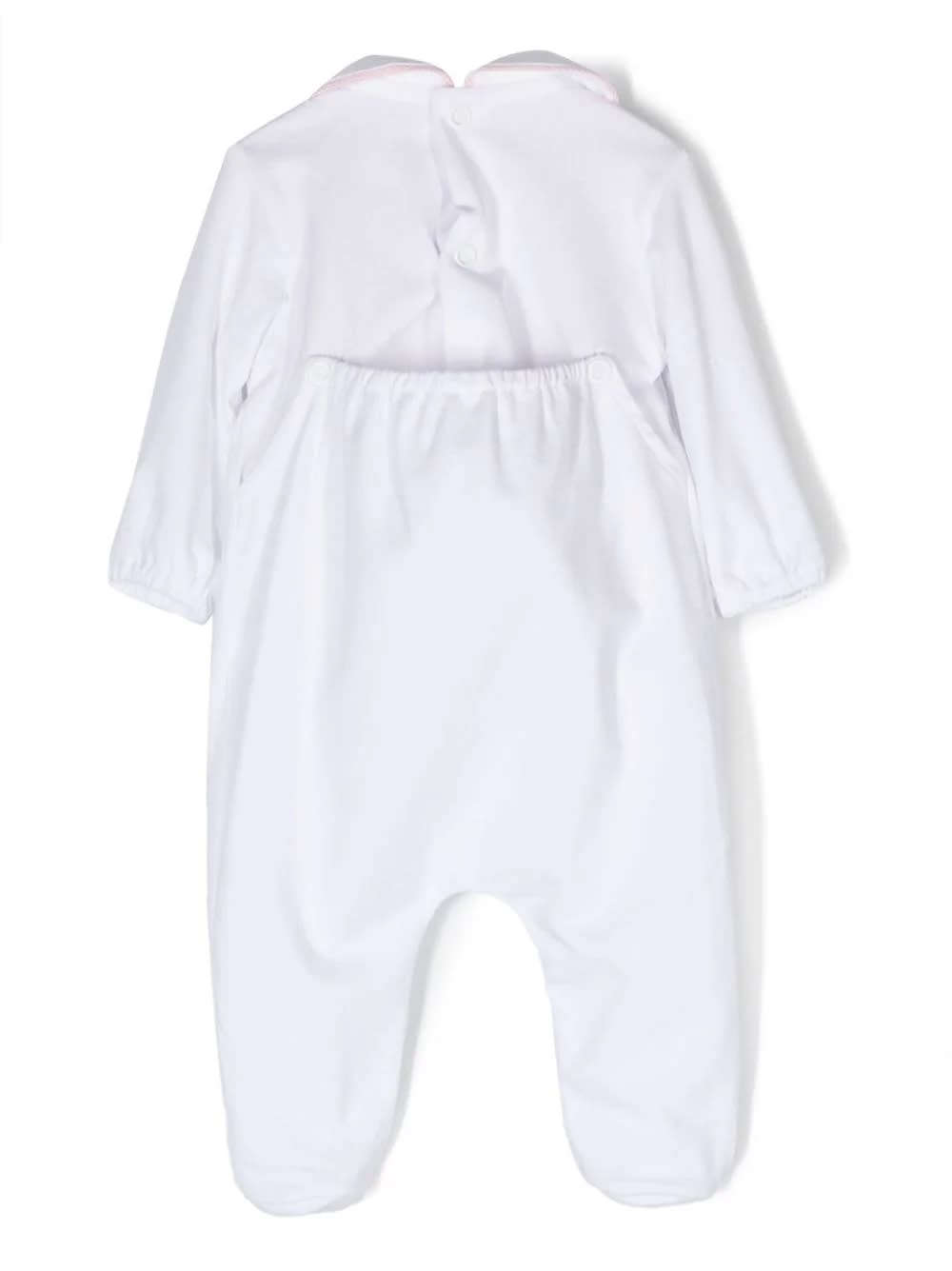 Shop Little Bear Playsuit With Princess Print In White