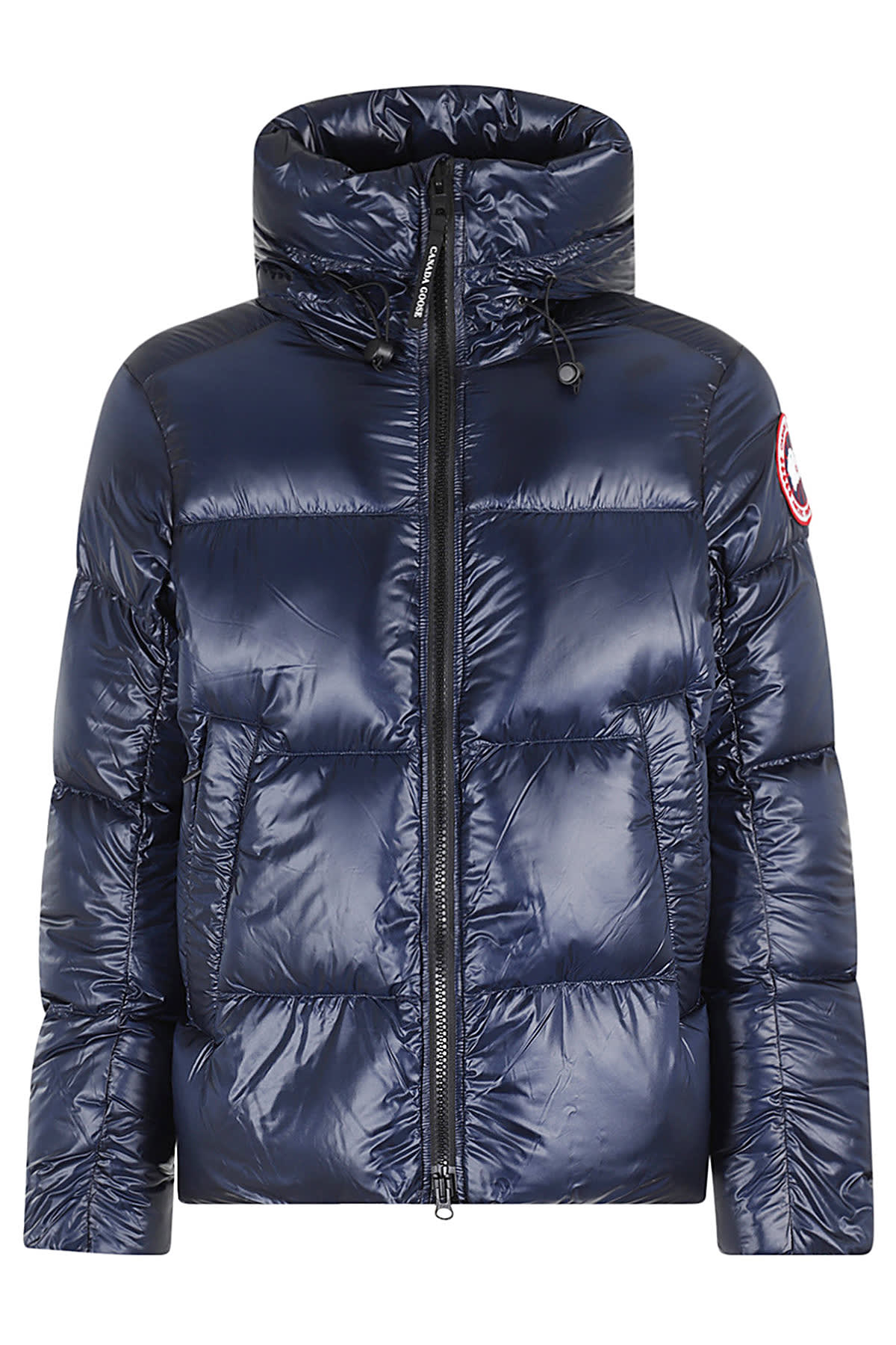 Shop Canada Goose Cg Crofton Puffer In Atlantic Navy