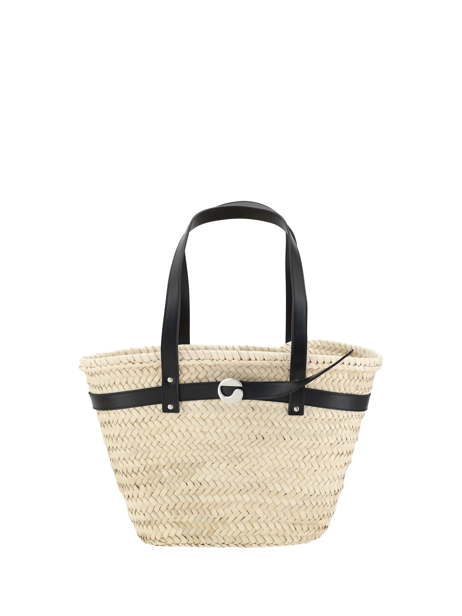 Coperni Palm Shoulder Bag In Beige